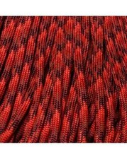 550 Paracord Red Blend 10 pés fabricado nos EUA e vendedor frete no mesmo dia comprar usado  Enviando para Brazil