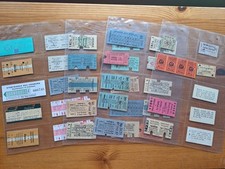 Vintage transport tickets for sale  SOUTHAMPTON