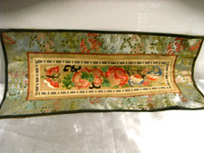 Ancienne broderie fleurs d'occasion  Équeurdreville-Hainneville