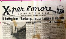 Decima flottiglia mas usato  Cerreto d'Esi