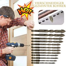 12stk sägezahn exzenterbohrer gebraucht kaufen  Deutschland