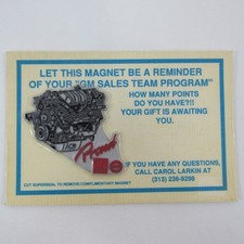 Promo engine magnet for sale  Franklin