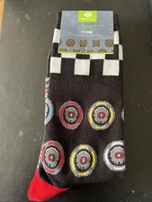 Tyre themed socks for sale  CRANLEIGH
