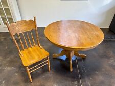 Solid oak vintage for sale  Pewaukee