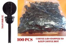 100 tampas de café Stixtogo café expresso para viagem bebida 55 mm de comprimento comprar usado  Enviando para Brazil