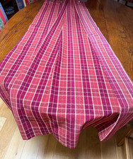 red check eyelet curtains for sale red check eyelet curtains for sale  OXFORD