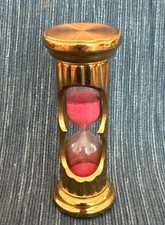 brass hourglass for sale  Williams Bay