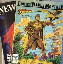 Usado, Lote (2) Revista Death Of Superman Newstime + Valores de Quadrinhos Mensais comprar usado  Enviando para Brazil