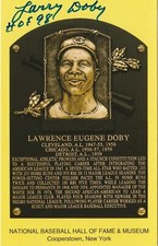 Larry doby signed d'occasion  Expédié en Belgium