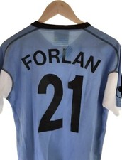 Camisa de futebol Uruguai Forlan 04/06 #10 tamanho L Atlético de Madrid original Jp comprar usado  Enviando para Brazil