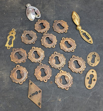 Brass escutcheon lot for sale  EDINBURGH