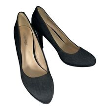 Salto alto feminino Nine West Wise Up 2 tecido cinza escuro tamanho 9,5 comprar usado  Enviando para Brazil