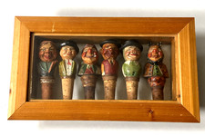 Six vintage carved for sale  READING