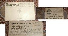 Bragaglia lettera teatro usato  Varese