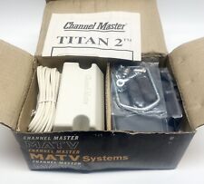 Amplificador pré-amplificador de antena Channel Master CM-7775 Titan 2 UHF NOVO NA CAIXA/NÃO USADO comprar usado  Enviando para Brazil