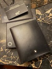 Montblanc portefeuille cuir d'occasion  Paris XVIII