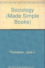 Sociology thompson jane for sale  UK