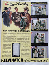 Kelvinator refrigerator men for sale  Oak Forest