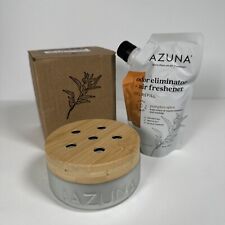 Kit purificador de ar e eliminador de odores Azuna frasco e gel 8 oz especiarias de abóbora, usado comprar usado  Enviando para Brazil