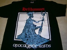 HELLHAMMER - Ataques apocalípticos. Camiseta tamanho grande comprar usado  Enviando para Brazil