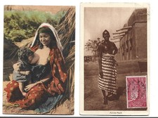 Lot cpa femmes d'occasion  L'Arbresle