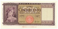500 lire italia usato  Pignataro Maggiore