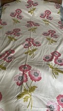 Quilted floral bedspread for sale  STOWMARKET