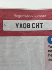 Personalised number plate for sale  STOKE-ON-TRENT