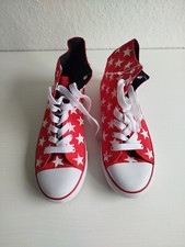 Stoffschuhe chucks rot gebraucht kaufen  Münster