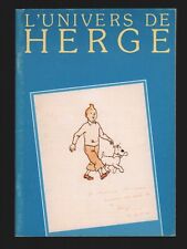 Univers hergé collection d'occasion  Paris XVIII