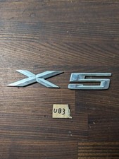 Bmw chrome badge for sale  DUNMOW