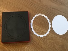 Frame scallop oval for sale  CUPAR