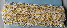 Ancienne dentelle jaune d'occasion  Le Puy-en-Velay
