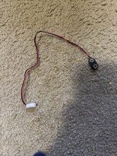 Conector de bateria 9 volts extremidade de plástico rígido  comprar usado  Enviando para Brazil