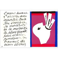 Matisse henri lithographie d'occasion Matisse henri lithographie d'occasion  Metz-