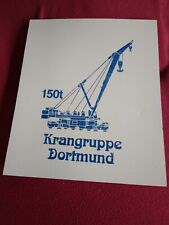Schild krangruppe dortmund gebraucht kaufen  Trier