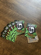Deadly trading card for sale  CROWBOROUGH