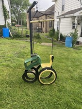 Usado, Balanço de pneu de trator John Deere para crianças verde e amarelo balanço de pneu externo comprar usado  Enviando para Brazil