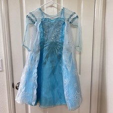 Usado, Fantasia vestido Frozen Elsa Disney Store Halloween meninas tamanho 5-6 comprar usado  Enviando para Brazil