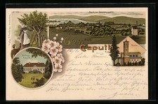 Lithographie caputh kirche gebraucht kaufen  Berlin