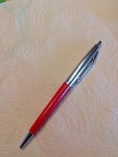 Kugelschreiber rot chrom gebraucht kaufen  Xanten