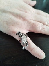 Frosch damen ring gebraucht kaufen  Berlin