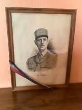 Portrait général gaulle d'occasion  Bischwiller