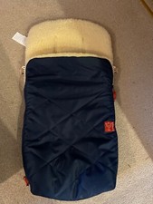 Lammfell fußsack kinderwagen gebraucht kaufen  Templin