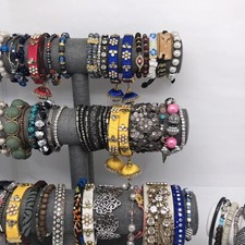 Lote de pulseira robusta pulseira boho chique punho frisado comprar usado  Enviando para Brazil
