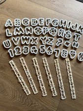 Fondant letter number for sale  MACHYNLLETH