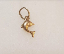 Pendentif dauphin 18k d'occasion  Villeurbanne