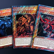 yu gi oh gotterkarten ra gebraucht kaufen  Würzburg