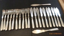 Fischbesteck antik schönes gebraucht kaufen  Überlingen