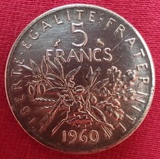 Francs 1960 silber gebraucht kaufen  Bonn